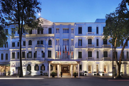 Kiến trúc độc đáo bên trong khách sạn 5 sao đón Tổng thống Putin tại Hà Nội