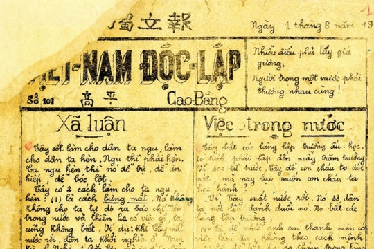 Hành trình 'thai nghén' tờ báo cách mạng đầu tiên của Việt Nam được Bác Hồ thành lập trong nước