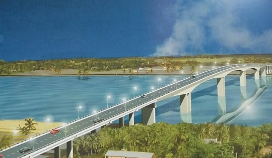 Nam Định chi 581 tỷ giải tỏa xung đột giao thông đường bộ và đường thủy với công trình bắc qua nhánh sông Hồng