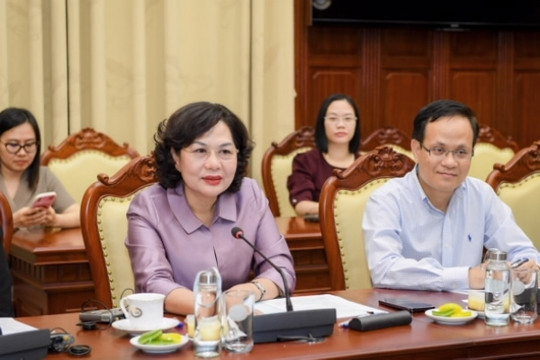 Thống đốc Nguyễn Thị Hồng tiếp Đoàn Điều IV - Quỹ Tiền tệ Quốc tế (IMF)