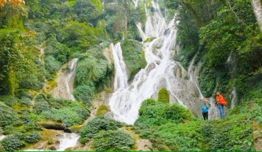 Ngọn thác được ví như ‘dải lụa’ mềm nằm ẩn mình trong lòng cao nguyên ở Việt Nam