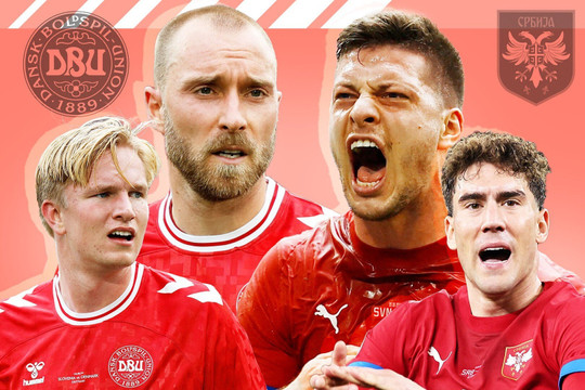 Nhận định bóng đá Đan Mạch vs Serbia: Bản lĩnh lên tiếng