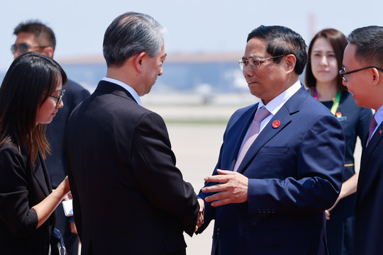 Thủ tướng Phạm Minh Chính tới Bắc Kinh, Trung Quốc