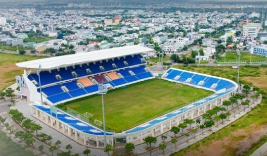 Sân bóng đá lớn thứ hai Việt Nam được chi hơn 11 tỷ để đổi mới diện mạo, phục vụ mục đích quốc tế