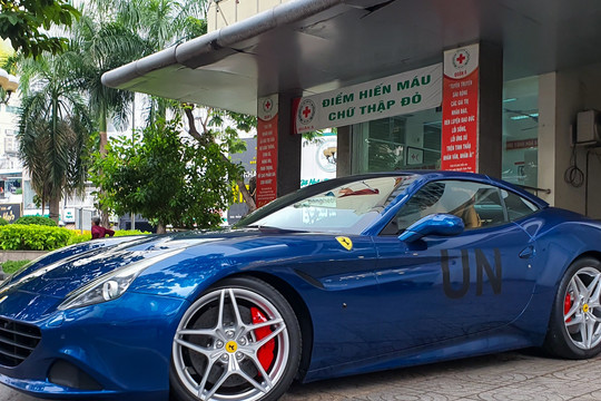 Ông Đặng Lê Nguyên Vũ mua siêu xe Ferrari California T, Việt Nam chỉ có 3 chiếc