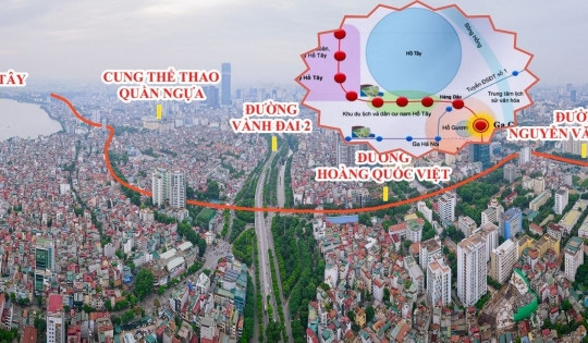 Hà Nội sắp có 'cú hích' cho mạng lưới giao thông với dự án đường sắt đô thị hơn 35.000 tỷ đồng