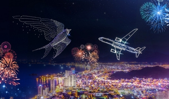 Việt Nam sắp 'khai màn' đại tiệc ánh sáng drone đầu tiên trên thế giới tại thành phố biển đẹp nhất nhì nước, quy tụ 4 cường quốc tranh tài