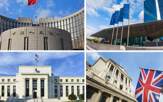 'Gió đổi chiều': Hàng loạt Ngân hàng Trung ương sẽ đảo ngược chính sách lãi suất trong năm 2024