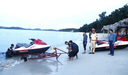 'Đảo ngọc' vùng Đông Bắc đình chỉ hoạt động mô tô nước trái phép