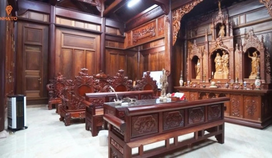 ‘Cung điện gỗ quý’ 1.000m2 ở Việt Nam với gian nhà riêng lưu trữ 'kho báu' trầm hương tiền tỷ
