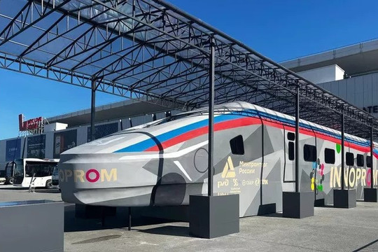 Nga ra mắt mô hình tàu cao tốc đầu tiên, tốc độ tối đa 400 km/h