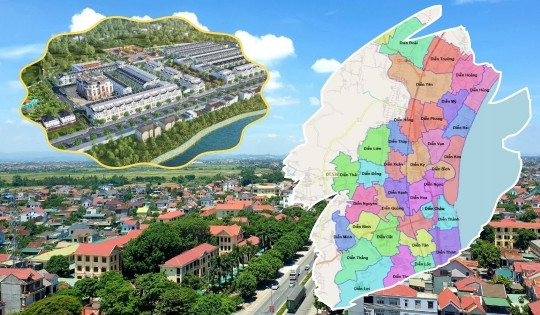 Huyện có 25km đường biển của xứ Nghệ được 'chắp thêm đôi cánh' lên thị xã bằng KĐT hiện đại, quy mô