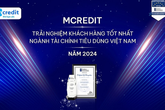 Fitch Ratings xếp hạng tín nhiệm Mcredit ở mức B với triển vọng tích cực