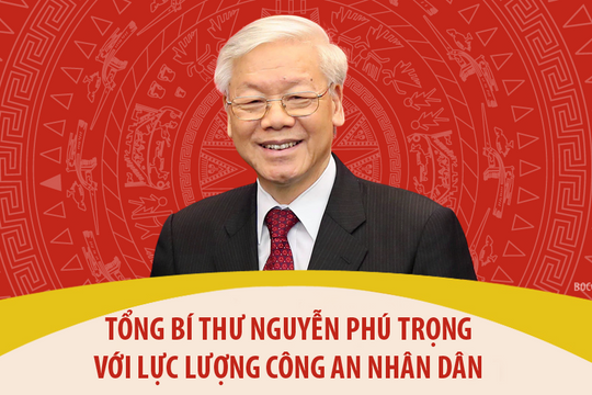 Tổng Bí thư Nguyễn Phú Trọng với lực lượng Công an Nhân dân