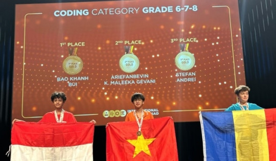 'Thần đồng' Tin học Việt Nam 13 tuổi vô địch Tin học Olympic STEM quốc tế với điểm tuyệt đối, 'quét sạch' đề thi chỉ trong 1/2 thời gian