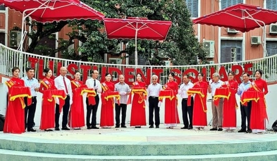 Trường Đại học Thủy Lợi khánh thành quảng trường sinh viên mới