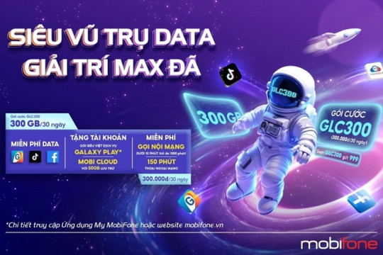 Siêu vũ trụ data – giải trí “max” đã