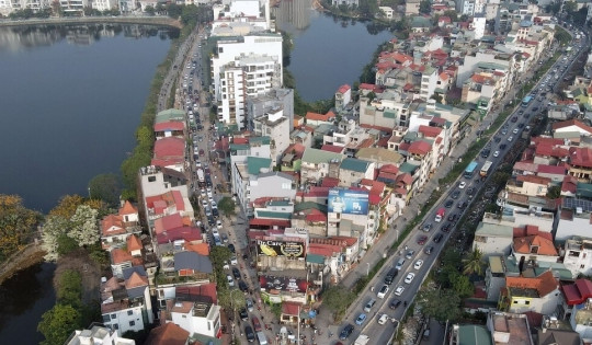 Sắp hoàn thành sửa sang 2 tuyến đường ùn tắc bậc nhất quận Tây Hồ (Hà Nội) sau 4 năm khởi công