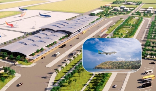 Sân bay là 'cầu nối' với đất liền thuộc tỉnh nhỏ nhất Đông Nam Bộ sắp được ‘lên đời’