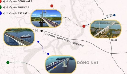 Điểm mặt 6 cây cầu nối thẳng TP. HCM với tỉnh có sân bay lớn nhất Việt Nam