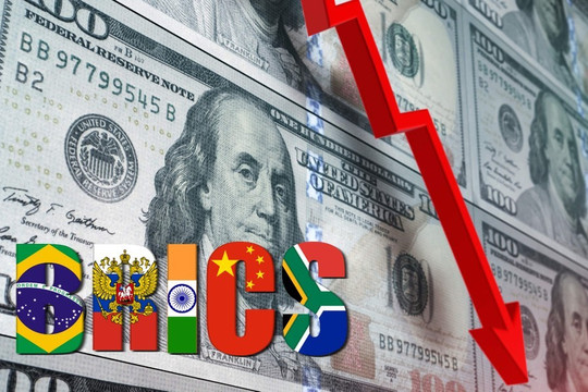 BRICS cùng đồng nhân dân tệ Trung Quốc ‘tung đòn’ liên tiếp nhằm phi USD hóa bằng mọi cách, nước Mỹ đối diện nguy cơ?