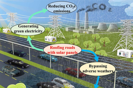 Lắp mái che năng lượng mặt trời trên cao tốc: Ý tưởng hay, nhưng... nguy hiểm?