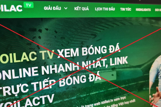 Đề xuất chặn xem bóng đá lậu qua website 'xôi lạc'