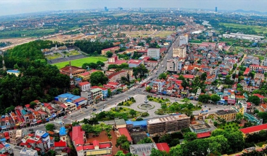 Đạt đô thị loại III, ngày huyện giàu nhất miền Bắc lên thành phố không còn xa