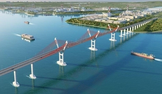 Dòng sông dài 20km 'cõng' nhiều công trình quan trọng, tương lai kết nối 4 thành phố thuộc 2 tỉnh thành rộng lớn của Đồng bằng sông Hồng