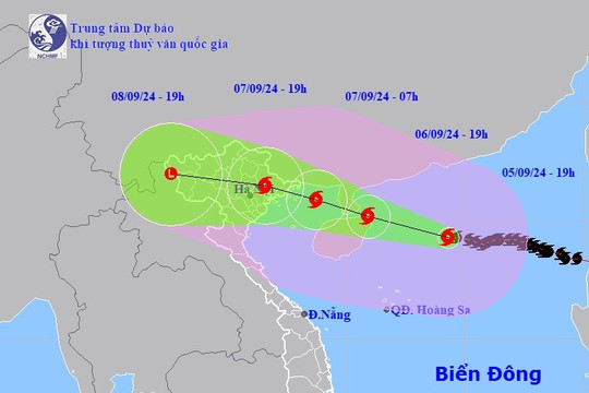 Bão số 3 chưa giảm cấp, giật cấp 17, cách đất liền 153 km