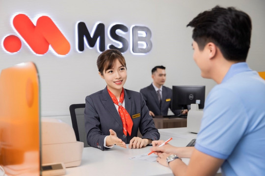 Chung tay hỗ trợ khách hàng mùa lũ, MSB giảm lãi suất cho vay