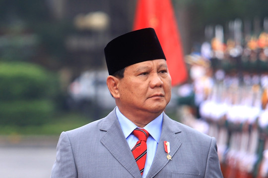 Tổng thống đắc cử Indonesia Prabowo Subianto thăm Việt Nam