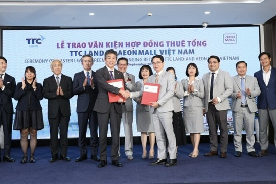 Aeon Mall thuê toàn bộ diện tích thương mại thuộc dự án trên đất 'kim cương' Đà Nẵng của TTC Land (SCR)