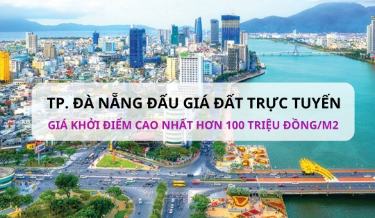 TP đáng sống nhất thế giới tại Việt Nam đưa 123 lô đất 'lên sàn online', cao nhất 100 triệu đồng/m2