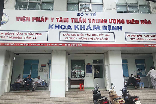 Tìm đối tượng trong vụ án tại Viện Pháp y tâm thần Trung ương Biên Hòa