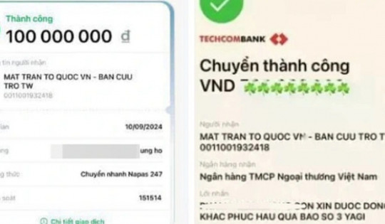 Bộ Công an vào cuộc xử lý hành vi ‘phông bạt’, giả mạo bill chuyển tiền từ thiện