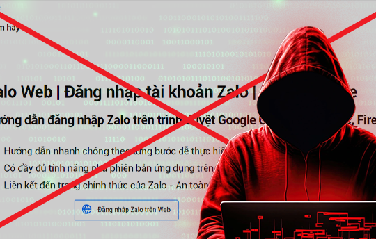 Hàng triệu người đang bị lừa bởi website giả mạo Zalo