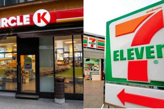 Ông chủ Circle K giữ tham vọng thâu tóm chuỗi 7-Eleven, mức giá đề nghị đã lên tới 50 tỷ USD