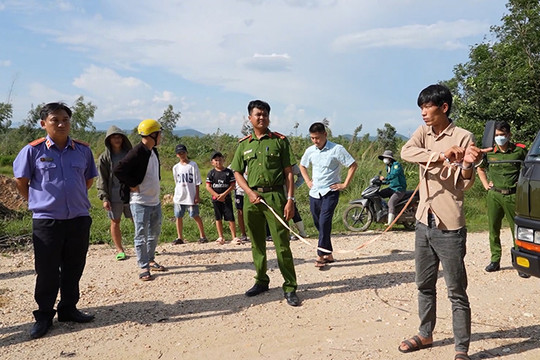 Công an Bình Thuận duy trì 135 tổ tuần tra vũ trang