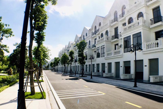 Dòng tiền đang đổ mạnh vào phân khúc biệt thự, nhà liền kề