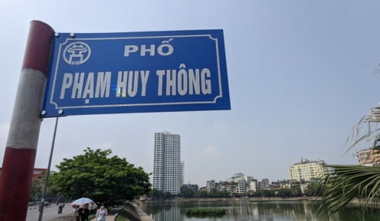 Từ hôm nay, Hà Nội cấm một số tuyến đường phục vụ phố đi bộ khu vực hồ Ngọc Khánh