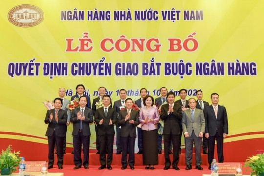 Vietcombank (VCB) thông tin chính thức việc nhận chuyển giao bắt buộc CBBank