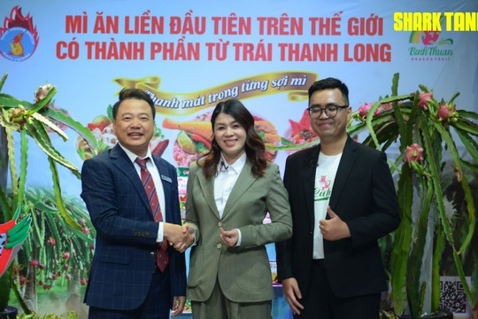 Mì tôm thanh long Caty bán ra 3 triệu gói đặt mục tiêu doanh thu 2.000 tỷ, các Shark nói 'kết quả kinh doanh tốt chỉ là nhất thời'