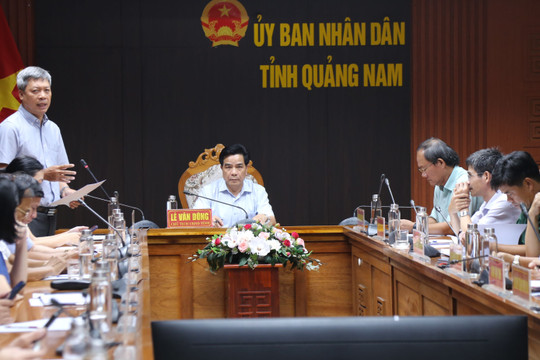 Ứng phó bão Trà Mi, lãnh đạo tỉnh Quảng Nam: 'Có bao nhiêu kinh nghiệm chống bão phải đem hết ra mà dùng'