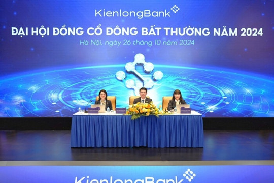 KienlongBank (KLB) tổ chức ĐHĐCĐ bất thường 2024 kiện toàn bộ máy nhân sự