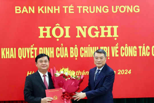 Ông Thái Thanh Quý làm Phó Trưởng Ban Kinh tế Trung ương