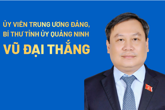 Chân dung Bí thư Tỉnh ủy Quảng Ninh Vũ Đại Thắng