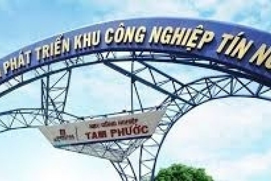 Khu công nghiệp Tín Nghĩa (TIP) báo lãi 114 tỷ đồng, tăng 22% so với cùng kỳ