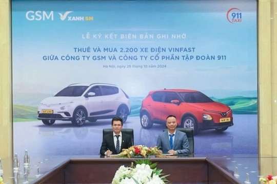 Thuê, mua 2.200 xe VinFast để thành lập hãng taxi điện, Tập đoàn 911 làm ăn ra sao?