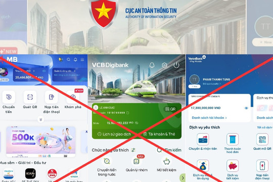 Người dùng Việt cảnh giác với thủ đoạn lừa cài app ngân hàng giả mạo